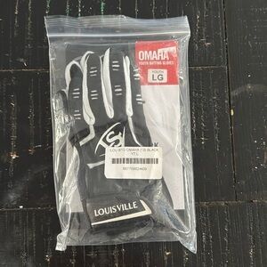 NWT Louisville Slugger Omaha Batting Gloves Youth Large